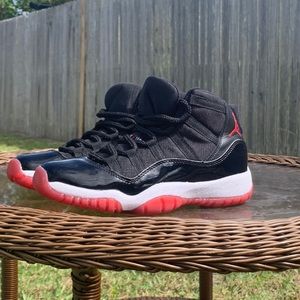 Air Jordan 11 Retro “BRED” 2019 size 6.5Y, 8W